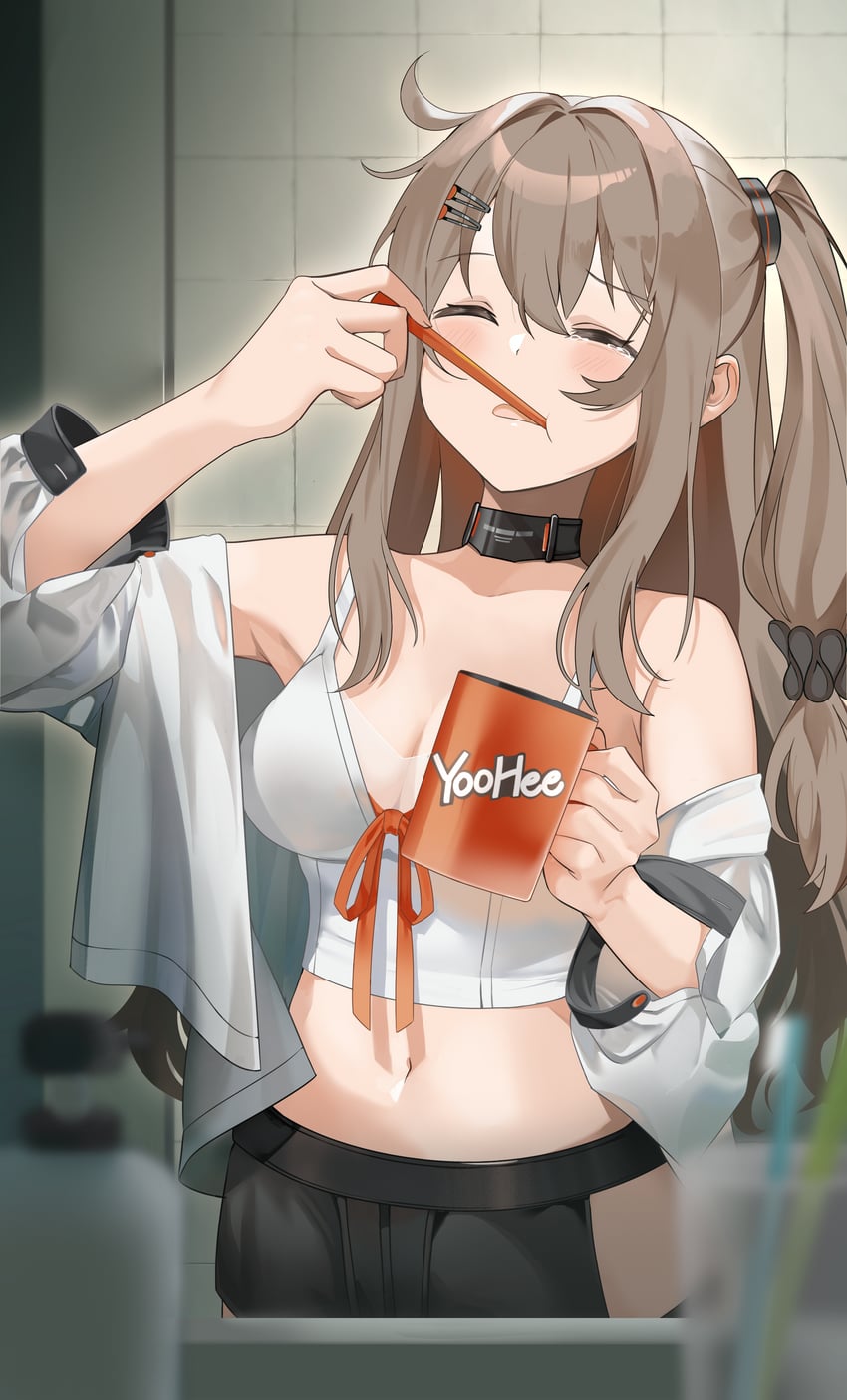 k2 and yoohee (girls' frontline and 1 more) drawn by zao_illust