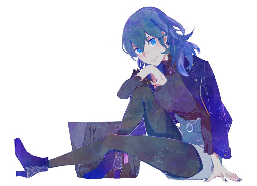 female byleth (fire emblem and 1 more) drawn by aisutabetao