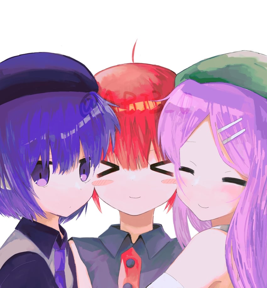 kasane teto, utane uta, and momone momo (utau) drawn by abj3_0