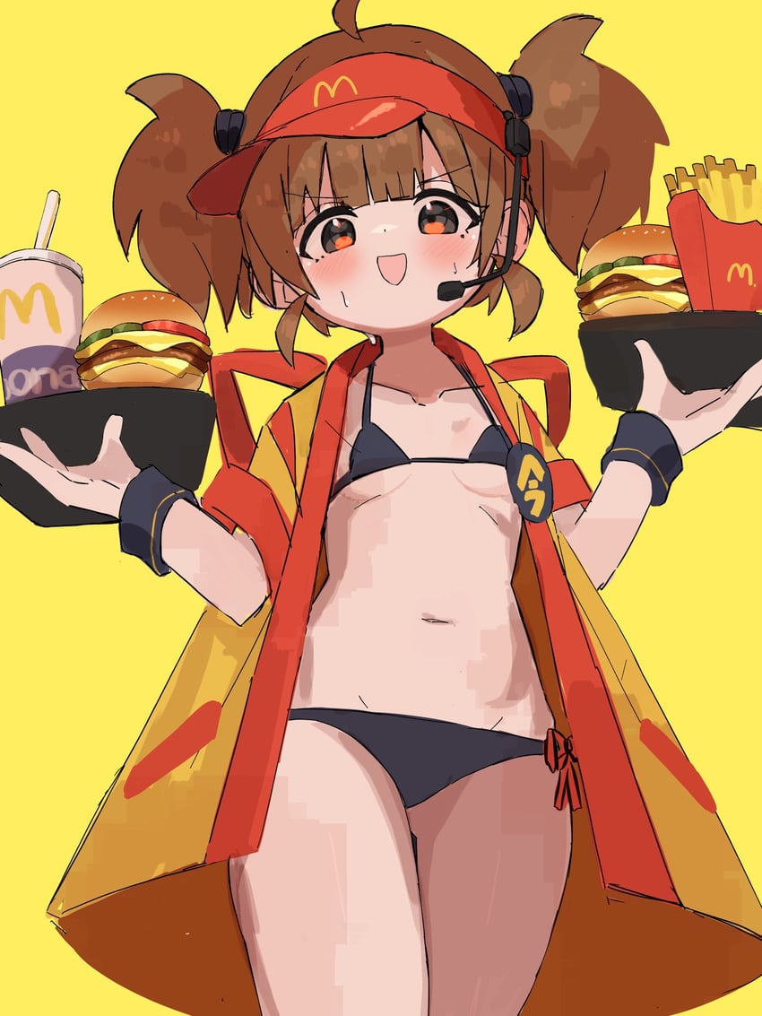 imadake dabuchi tabemi (mcdonald's) drawn by mero_remo_sugoi