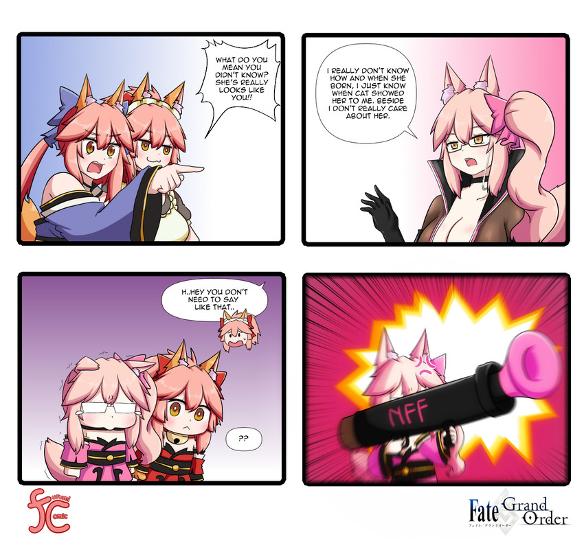 tamamo, tamamo no mae, tamamo cat, and koyanskaya (fate and 2 more) drawn by keita_naruzawa