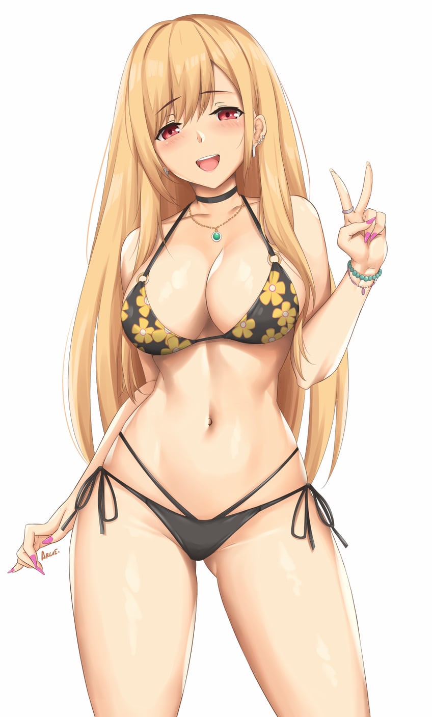 kitagawa marin (sono bisque doll wa koi wo suru) drawn by arcie_albano