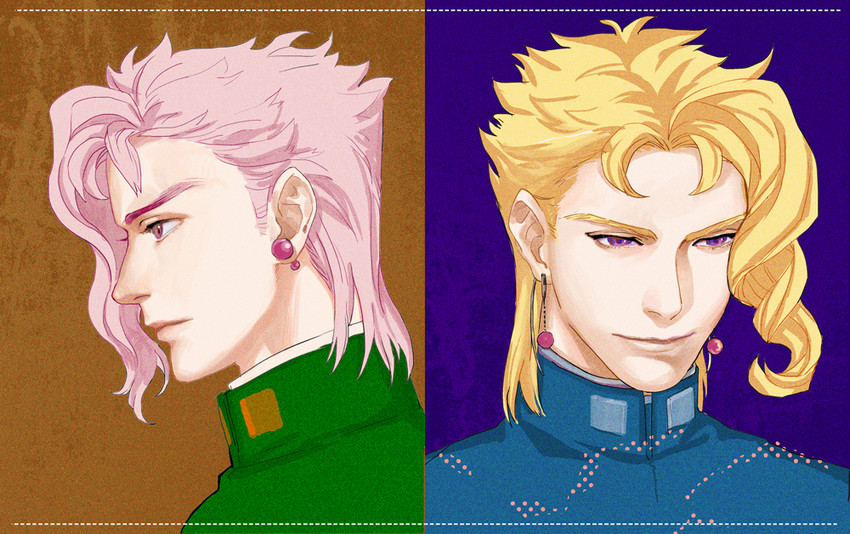 kakyoin noriaki (jojo no kimyou na bouken and 1 more) drawn by avicy