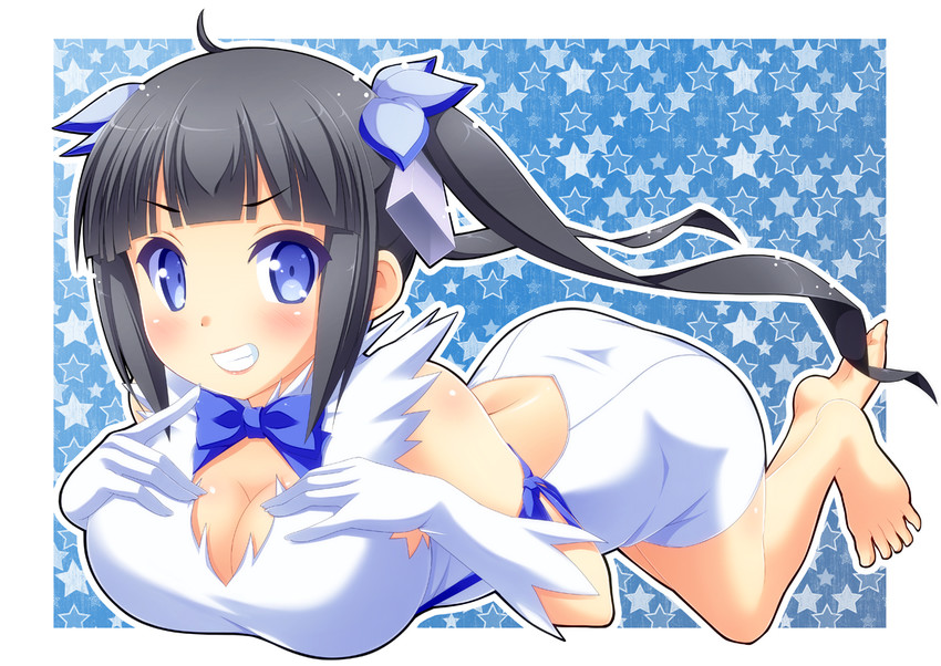 hestia (dungeon ni deai wo motomeru no wa machigatteiru darou ka) drawn by anni_minto
