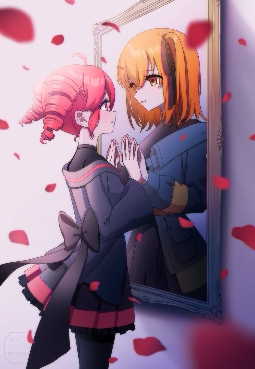 kasane teto and adachi rei (utau and 2 more) drawn by shirai_sahuni