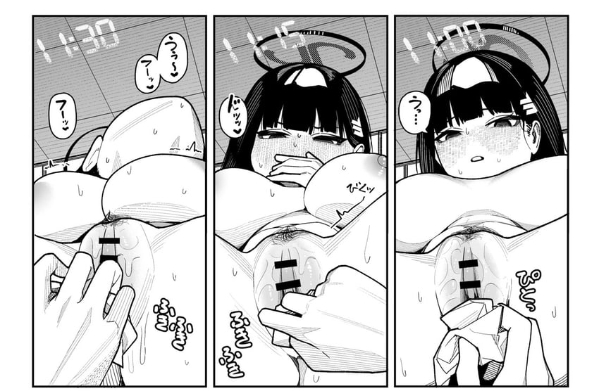 sensei and rio (blue archive) drawn by ushikani_kassen
