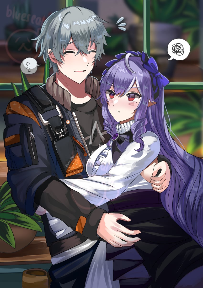 wise and vivian banshee (zenless zone zero) drawn by blue_sealad