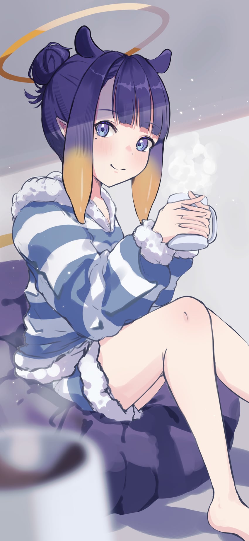 ninomae ina'nis (hololive and 1 more) drawn by ayamenma