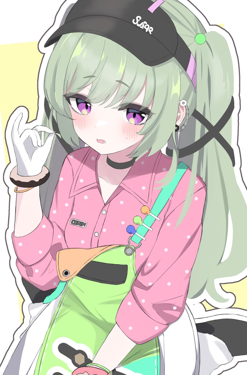 corin wickes and coco (zenless zone zero) drawn by yuu_(yuu1601)