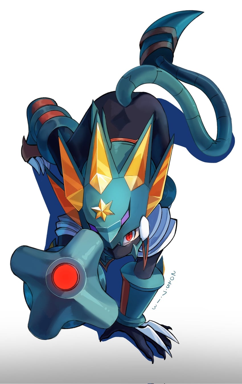 megaman.exe and gregar (mega man and 2 more) drawn by mr_cairox
