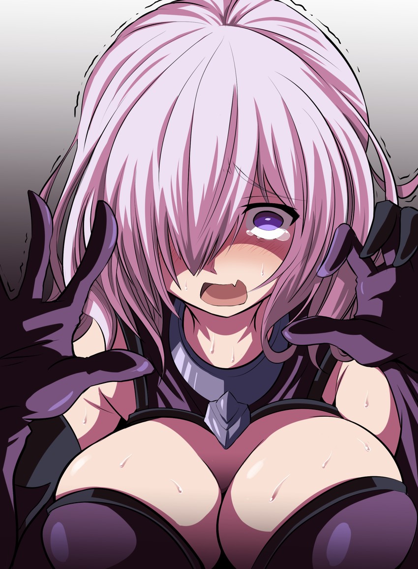 mash kyrielight (fate and 1 more) drawn by fujitaka_nasu