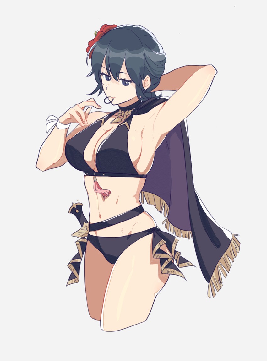 female byleth (fire emblem and 2 more) drawn by riromomo