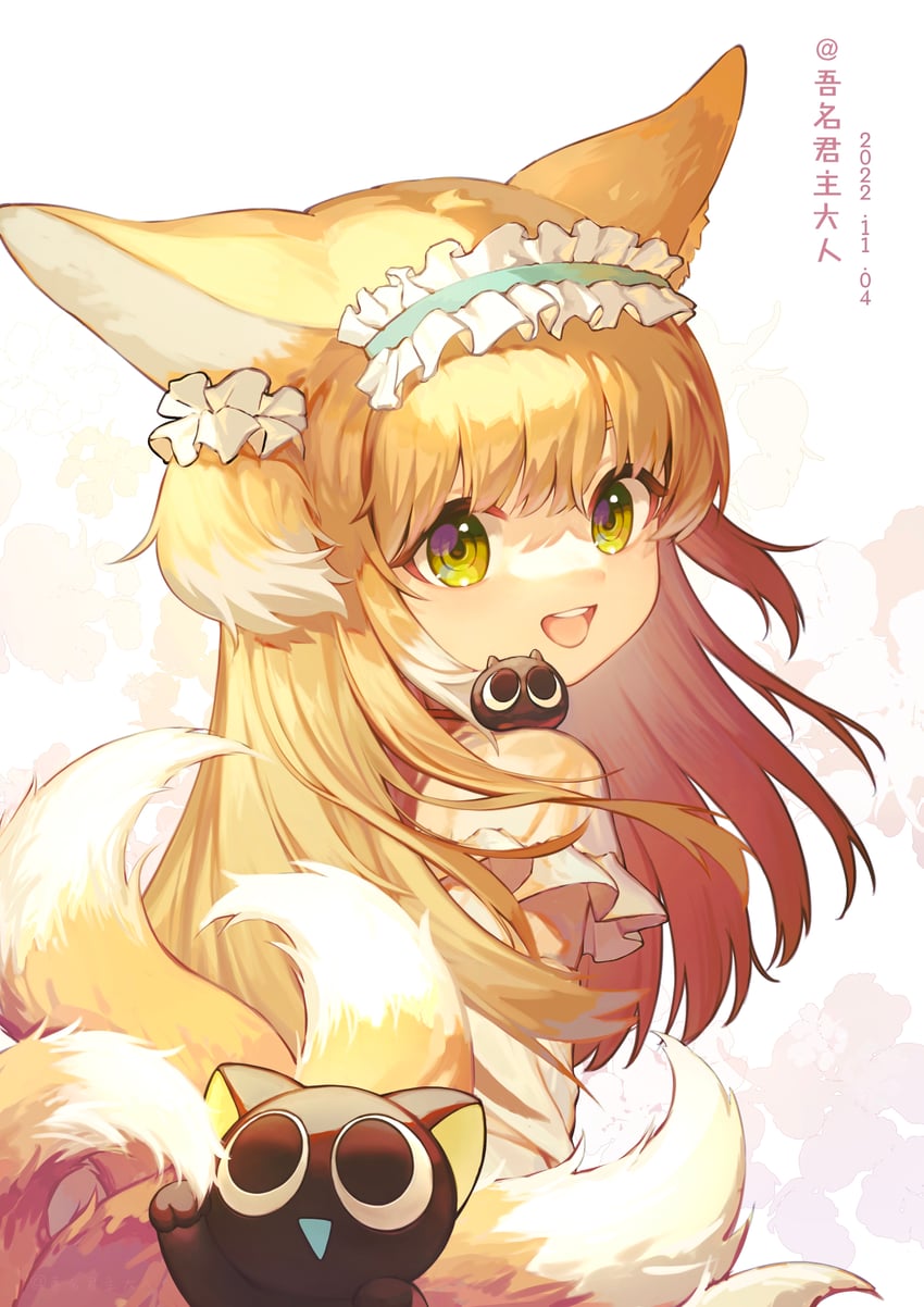 suzuran, luo xiaohei, and heixiu (arknights and 1 more) drawn by wumingjunzhudaren