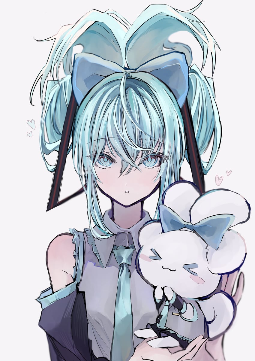 hatsune miku, cinnamoroll, and cinnamiku (vocaloid and 2 more) drawn by asagi_12_457
