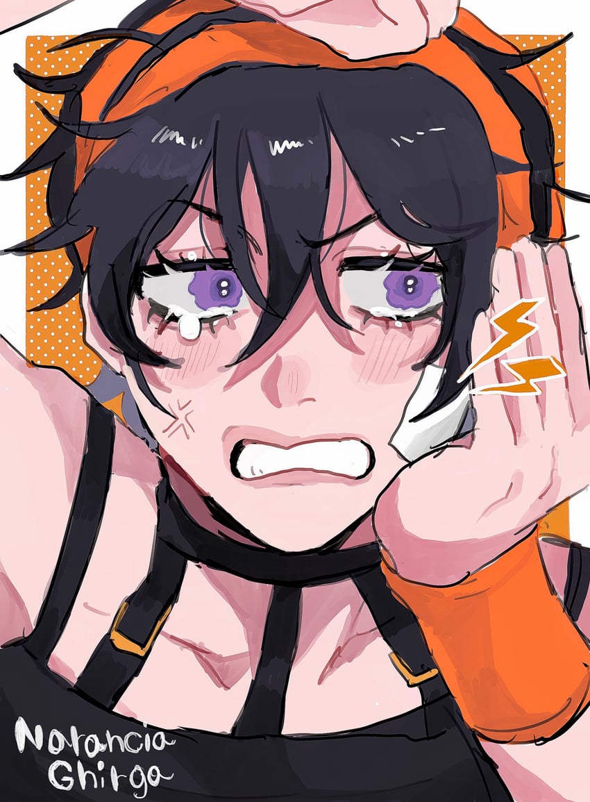 narancia ghirga (jojo no kimyou na bouken and 1 more) drawn by matubaru_chan