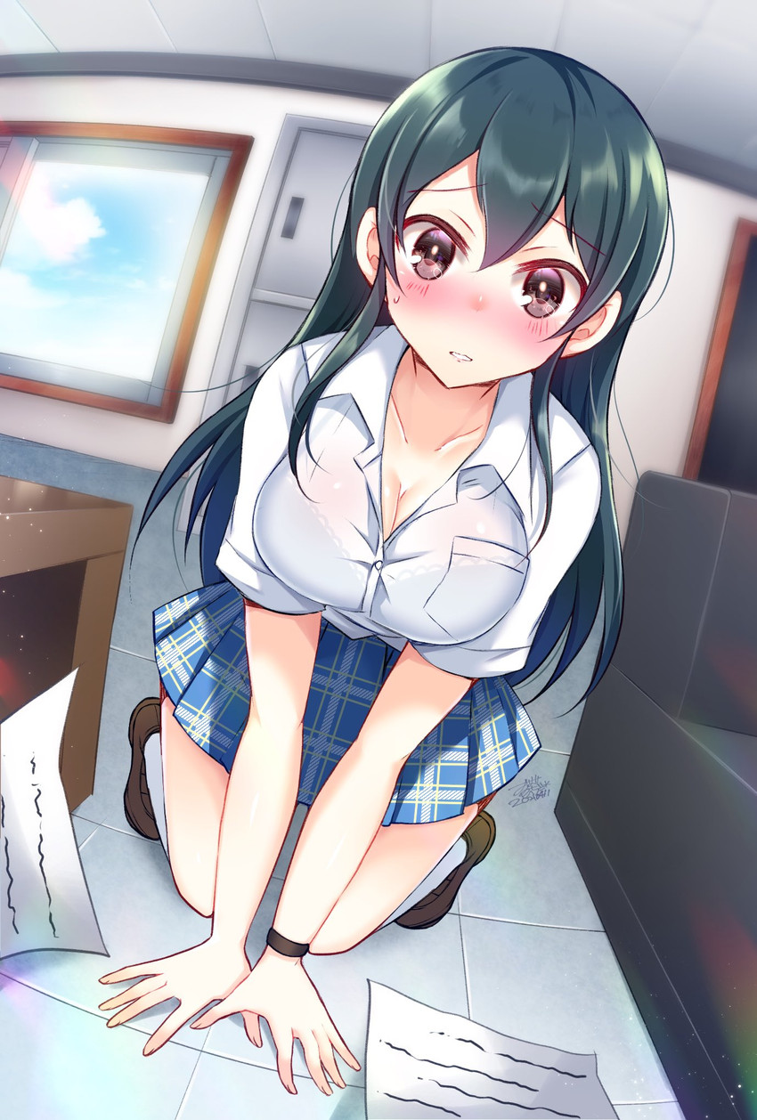 ohishi izumi (idolmaster and 1 more) drawn by suzunari_ichigo_(rokkencyaya)