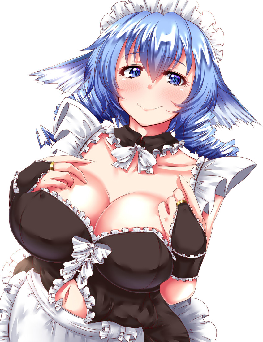 wakasagihime (touhou) drawn by zan_(harukahime)