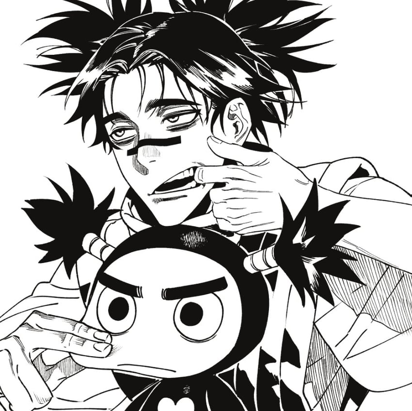 choso and garu (jujutsu kaisen and 1 more) drawn by wnrwlak_999