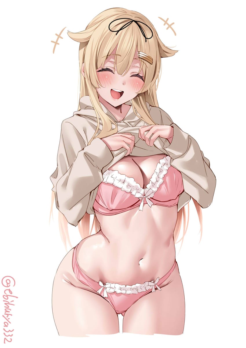 yuudachi and yuudachi kai ni (kantai collection) drawn by ebifurya