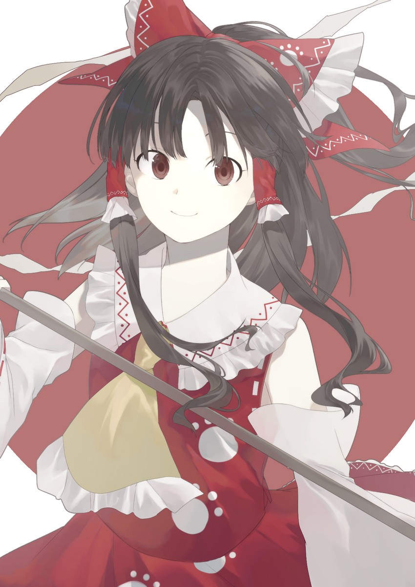 hakurei reimu (touhou and 1 more) drawn by otoshiro_kosame