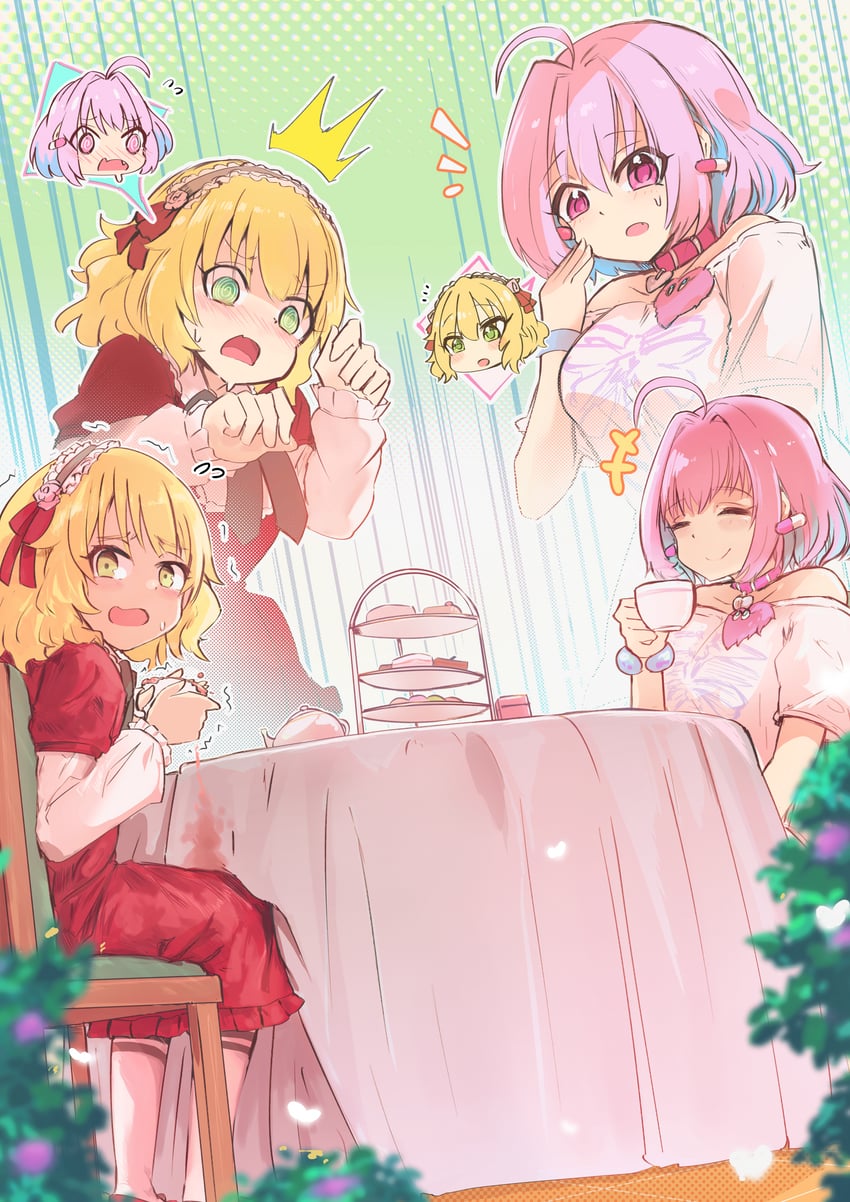 yumemi riamu and sakurai momoka (idolmaster and 1 more) drawn by icarus_(2010741)