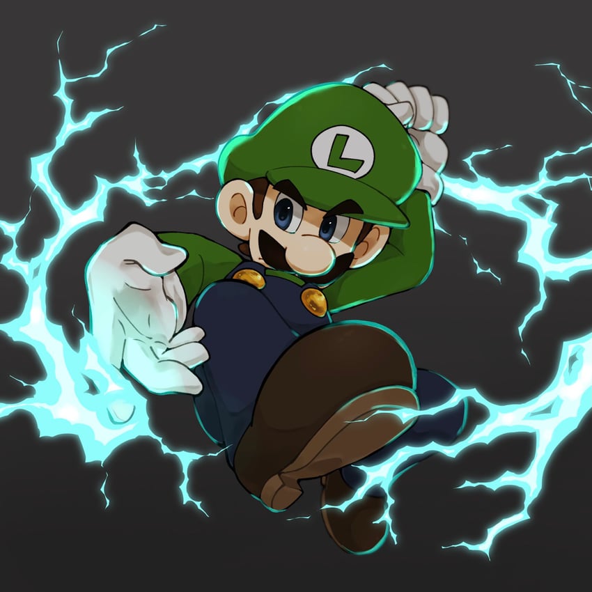 luigi (mario and 2 more) drawn by mimimi_(mimimim9999)