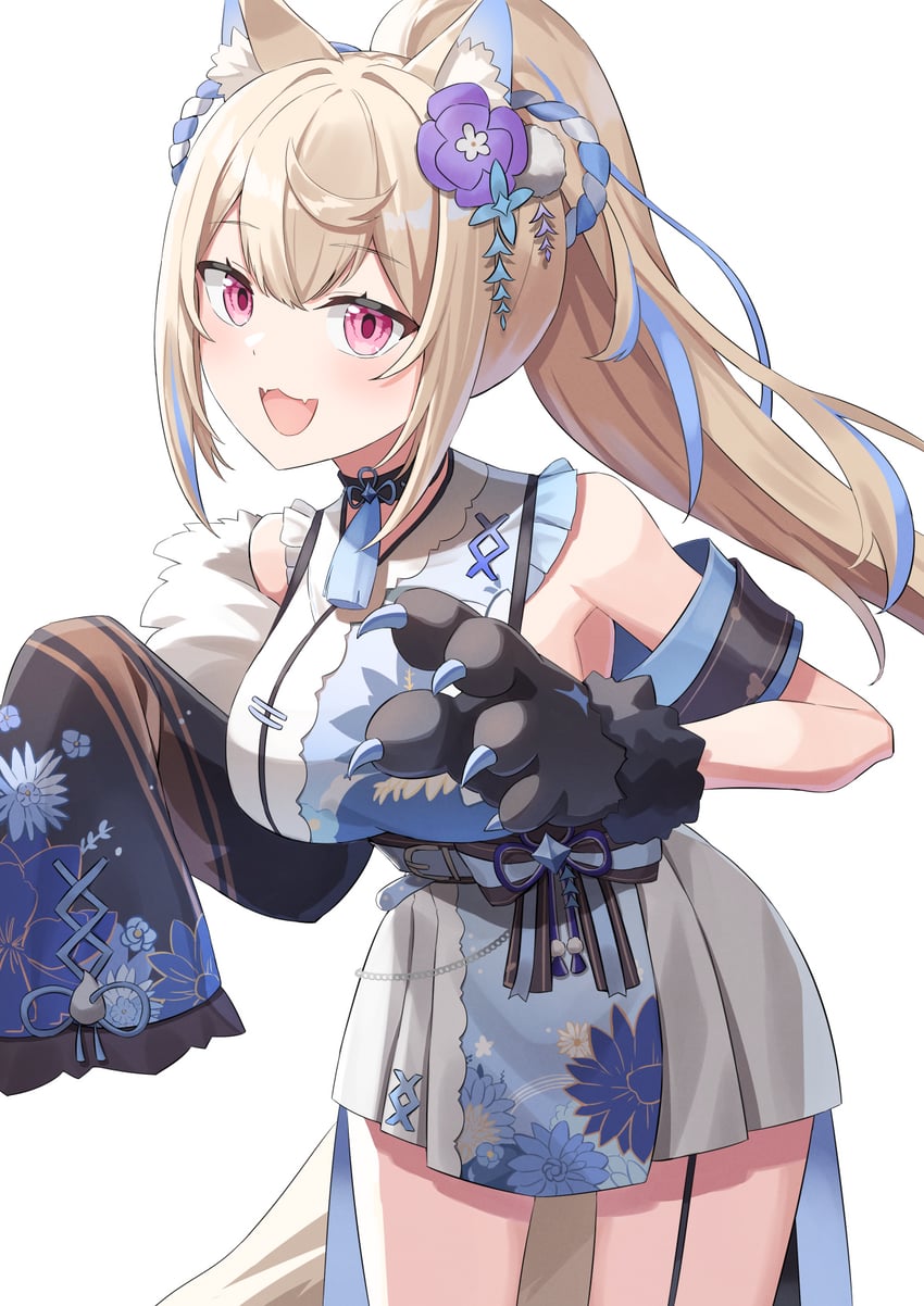 fuwawa abyssgard (hololive and 1 more) drawn by vakuuberi
