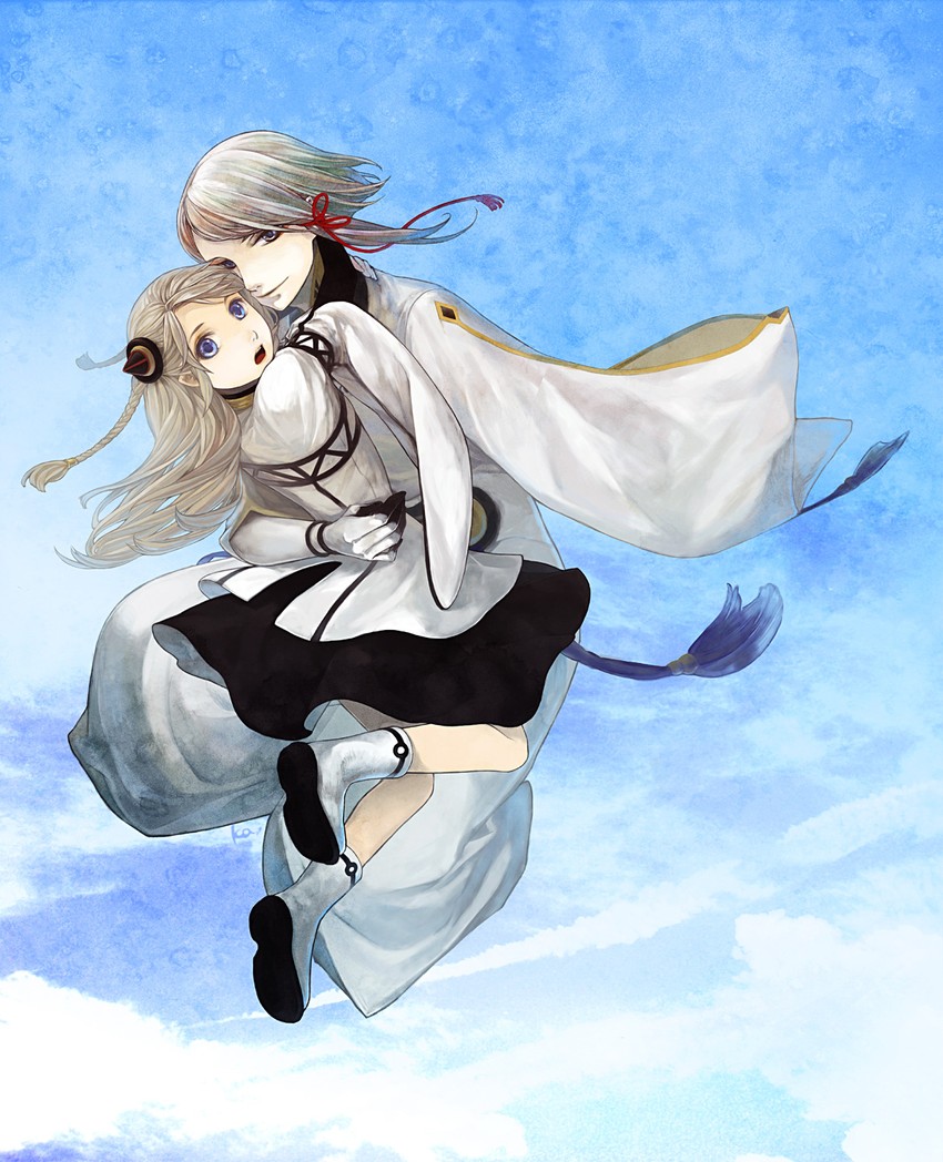 alvis hamilton and dio eraclea (last exile and 1 more) drawn by katsura_(+araka)