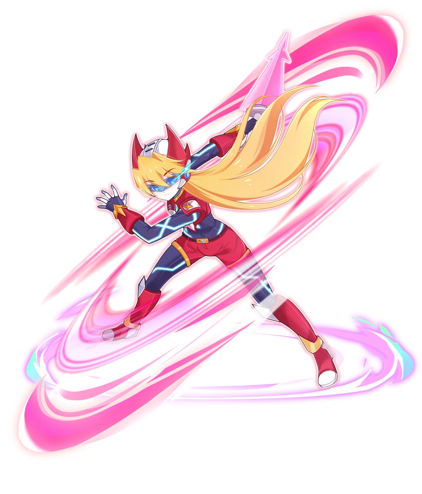 ciel and model o (mega man and 2 more) drawn by aizeis