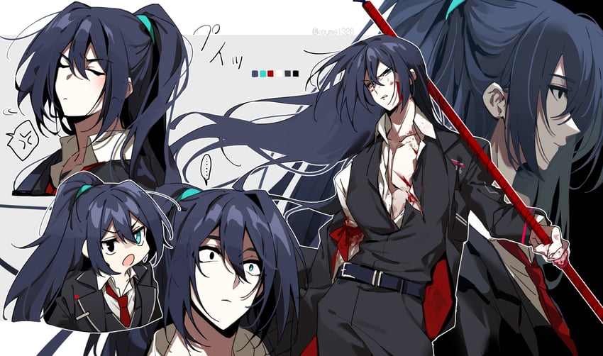 hong lu (project moon and 1 more) drawn by kbtur