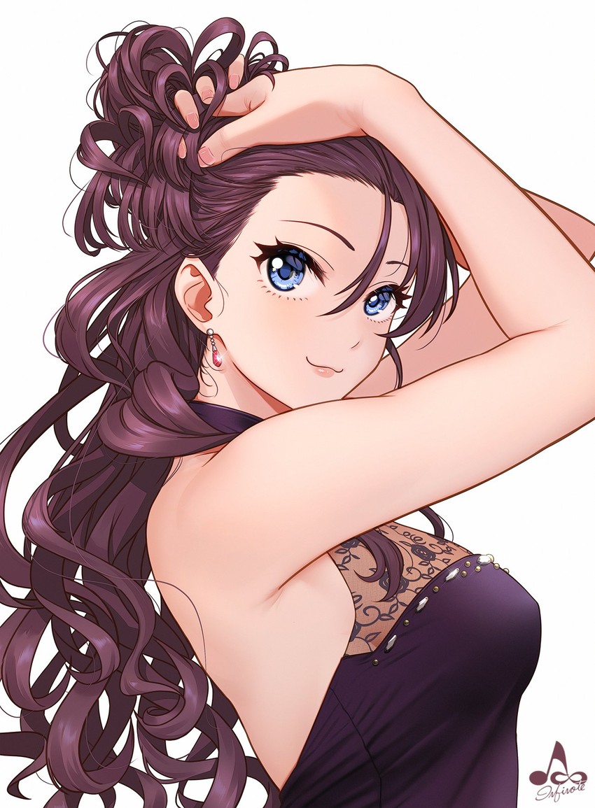 ichinose shiki (idolmaster and 1 more) drawn by infinote