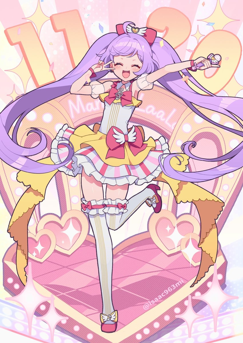 manaka laala (pretty series and 1 more) drawn by marueri