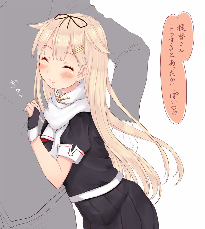 admiral, yuudachi, and yuudachi kai ni (kantai collection) drawn by kiyomin
