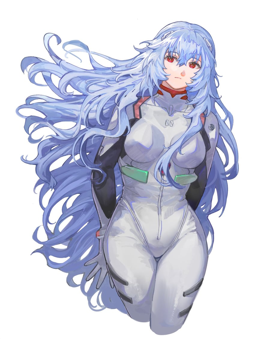 ayanami rei (neon genesis evangelion and 2 more) drawn by ycmdsd