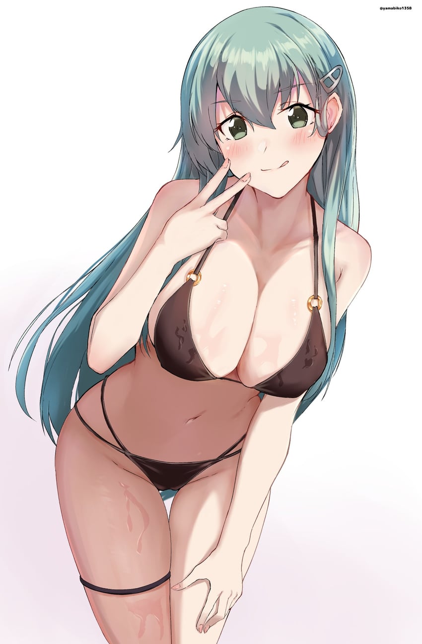 suzuya and suzuya kai ni (kantai collection) drawn by mizuki_(uzuki_no_sato)