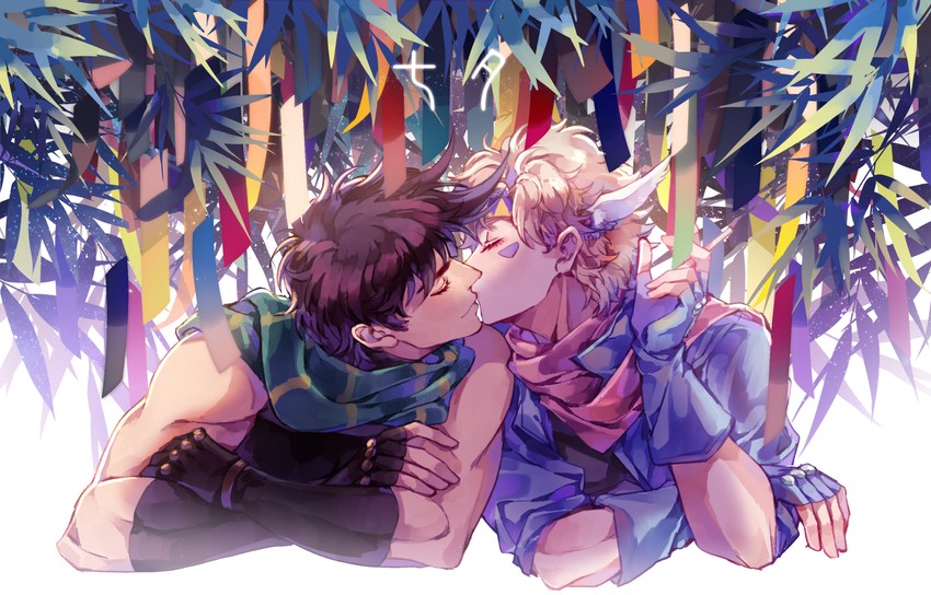 joseph joestar and caesar anthonio zeppeli (jojo no kimyou na bouken and 1 more) drawn by sky_kiki