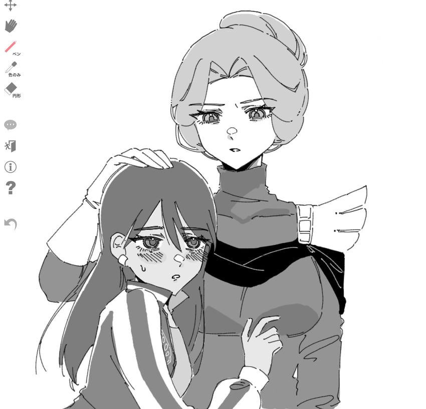 nyaan and kycilia zabi (gundam and 1 more) drawn by ranpo_rikyu0102
