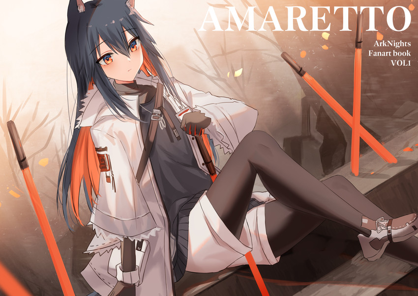 texas (arknights) drawn by kinona