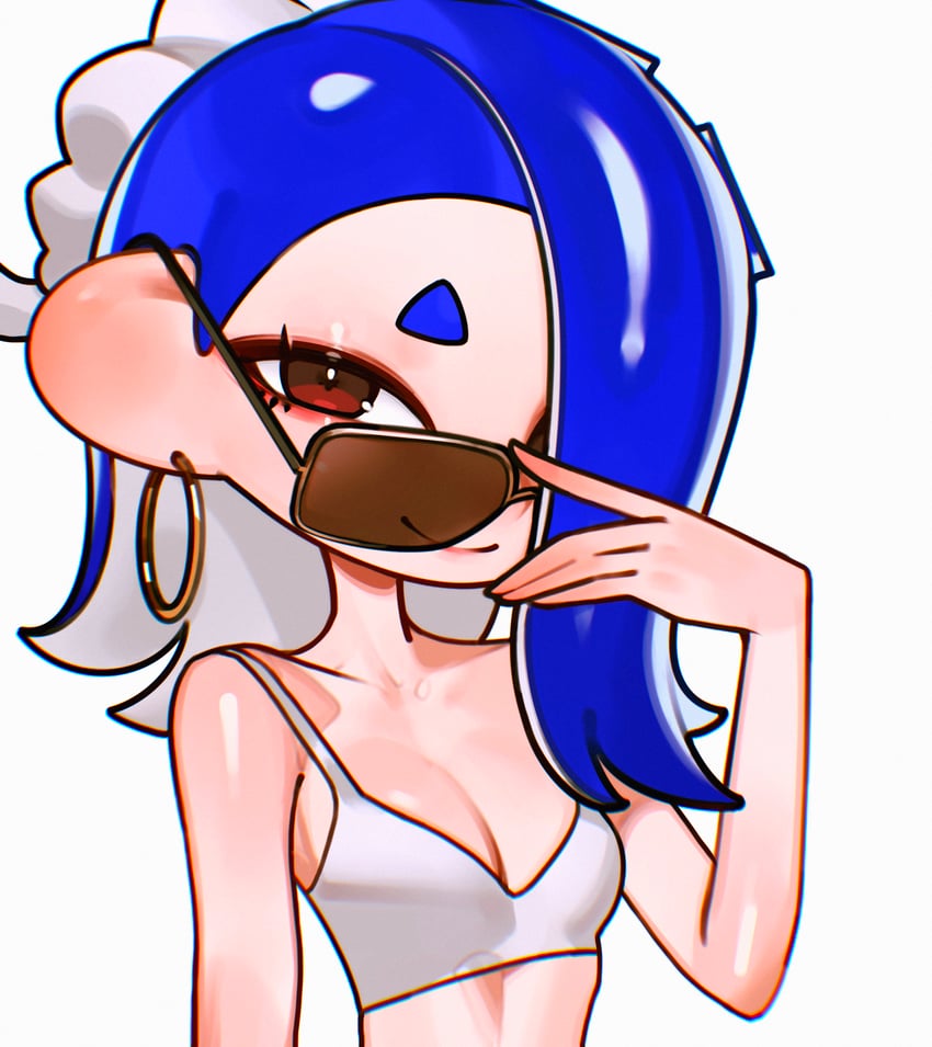 shiver (splatoon and 1 more) drawn by corkie_cookie