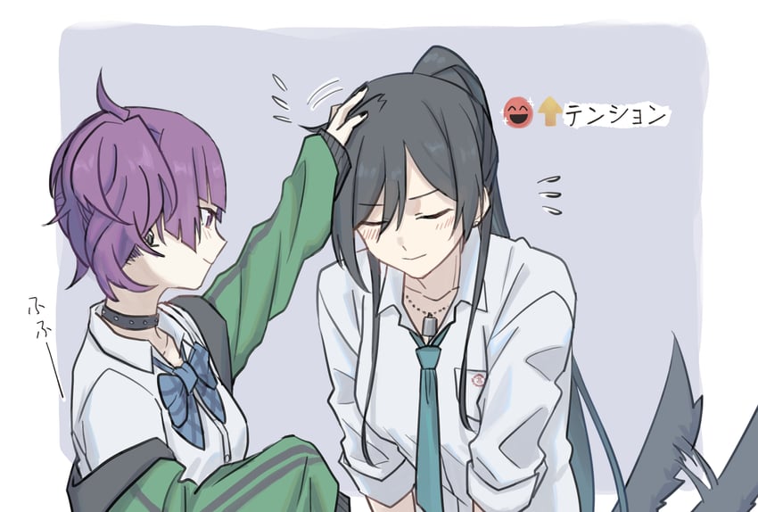 shirase sakuya and tanaka mamimi (idolmaster and 1 more) drawn by jichi