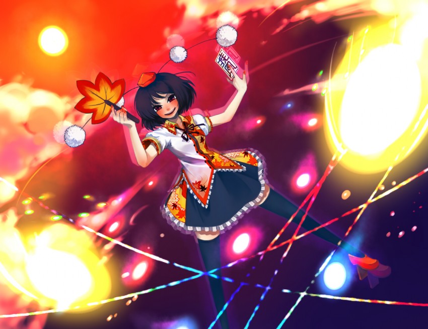 shameimaru aya (touhou and 1 more) drawn by mame_usagi