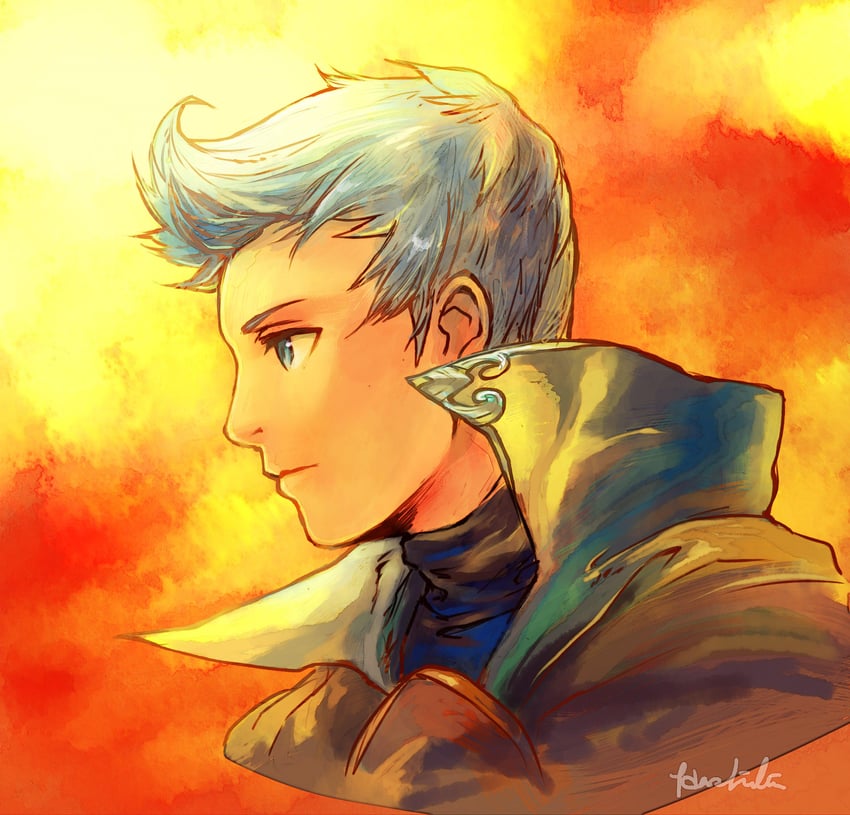 silas (fire emblem and 1 more) drawn by hashibi_rokou