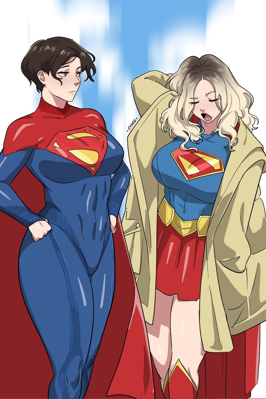 supergirl (dc comics and 4 more) drawn by ernez_(jerukperaz)