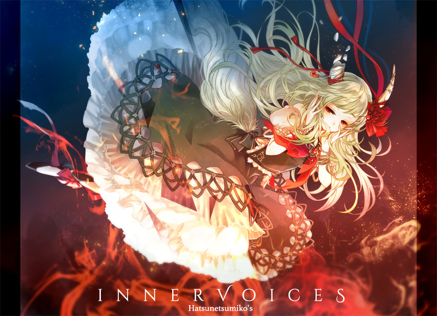 kamishirasawa keine and ex-keine (touhou and 1 more) drawn by mochinue