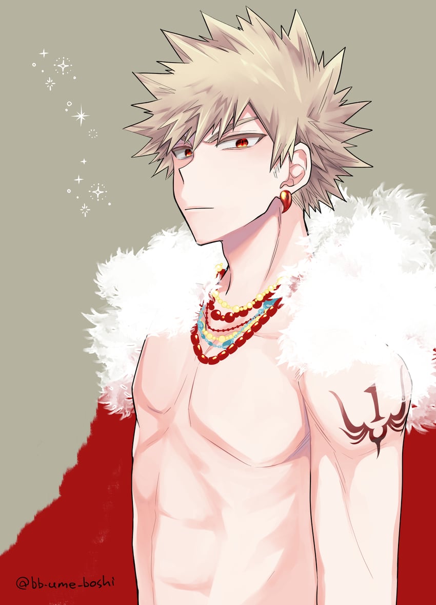 bakugou katsuki (boku no hero academia) drawn by ume_(326310)