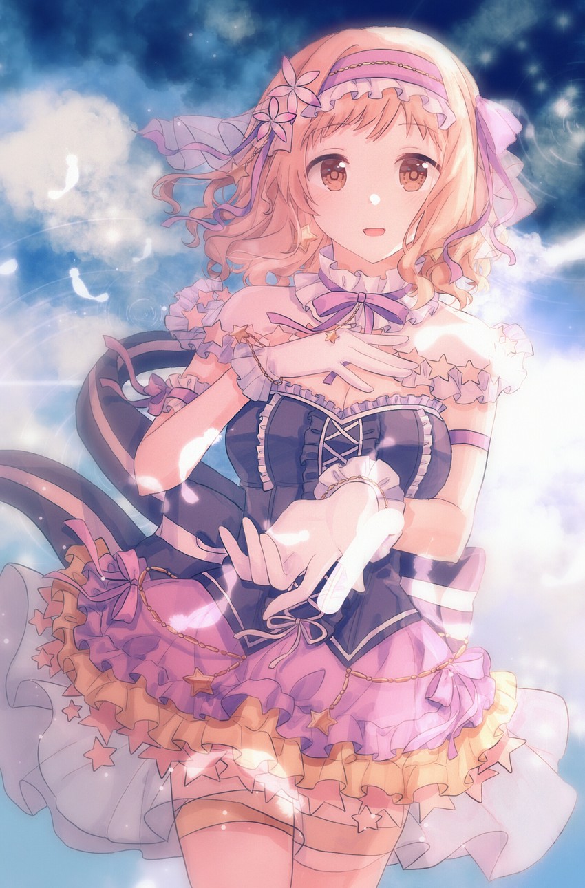 sakuragi mano (idolmaster and 1 more) drawn by migolu
