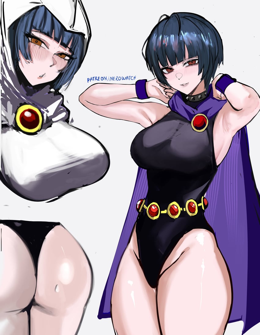 raven and takemi tae (persona and 3 more) drawn by nero_watch