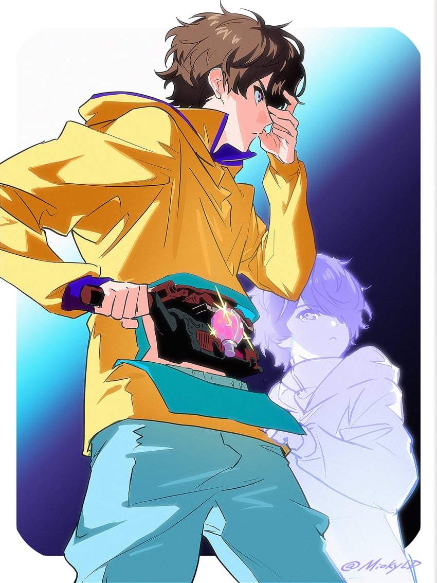 inoue shouma (kamen rider and 1 more) drawn by mioky