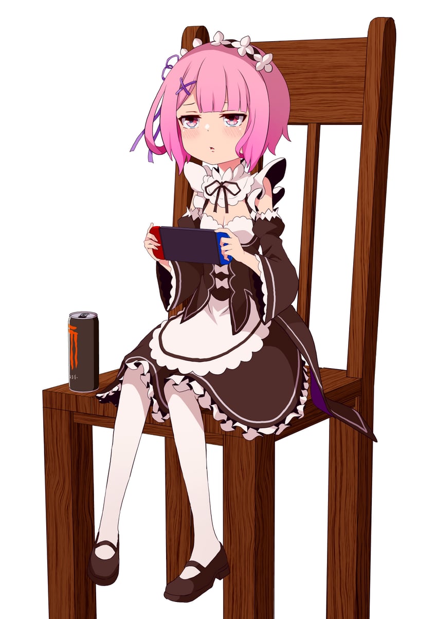 ram (re:zero kara hajimeru isekai seikatsu) drawn by yasehattagi