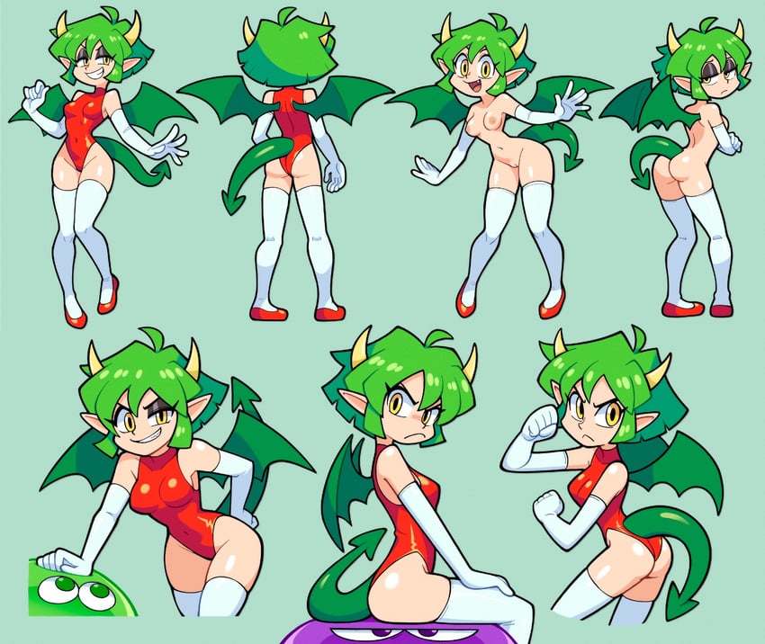 draco centauros (puyopuyo and 1 more) drawn by shenanimation